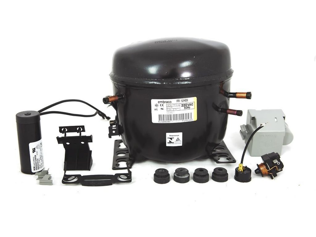 FFI12HBX 220V EMBRACO 1/3+ 220V R134 S/RESF C/CAP 1190BTUS/H 60HZ IDM